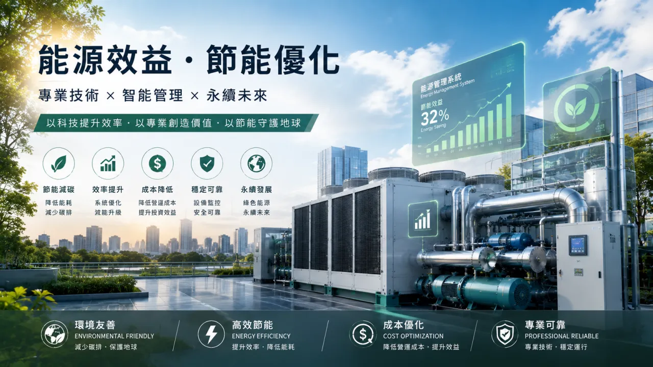 能源效益節能優化 | 昌緯能源科技