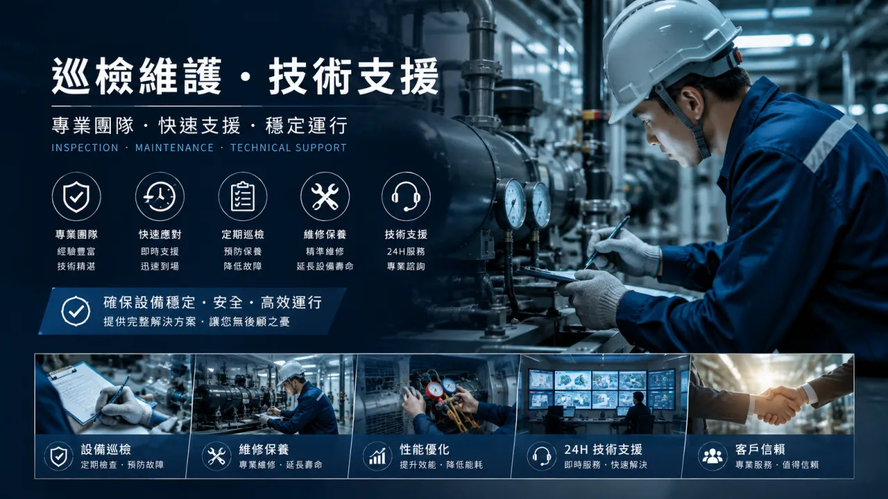 巡檢維護技術支援 | 昌緯能源科技